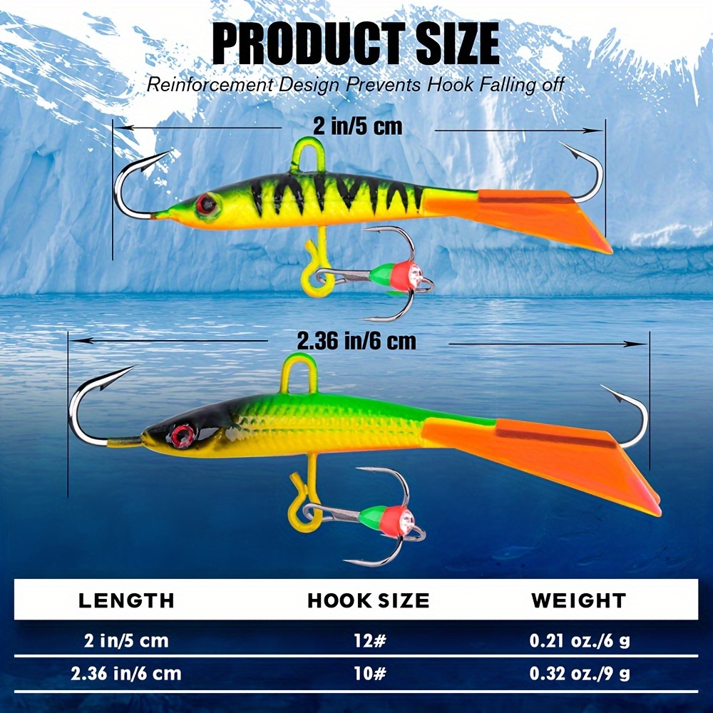 Mini Bait Submerged Rotating Pike Bass Winter Ice Jig Spoon Lure Pike Bass Winter Ice Jig Spoon Lure B 6G, Other
