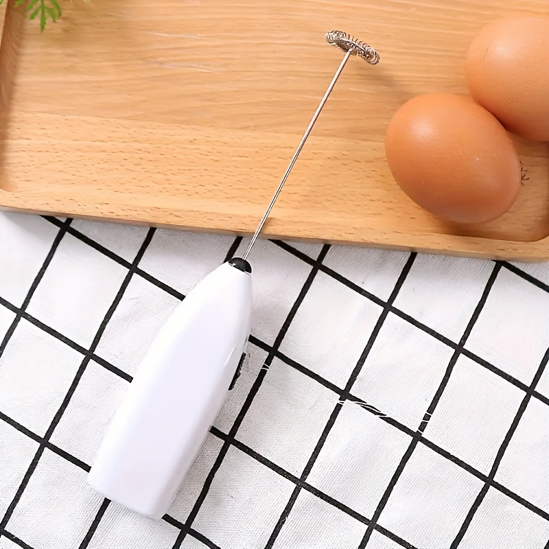 1pc Electric Egg Beater Milk Frother For Coffee Cappuccino Creamer Agitator  Kitchen Accessories Mini Portable Whisk Cooking Gadgets, without batteries