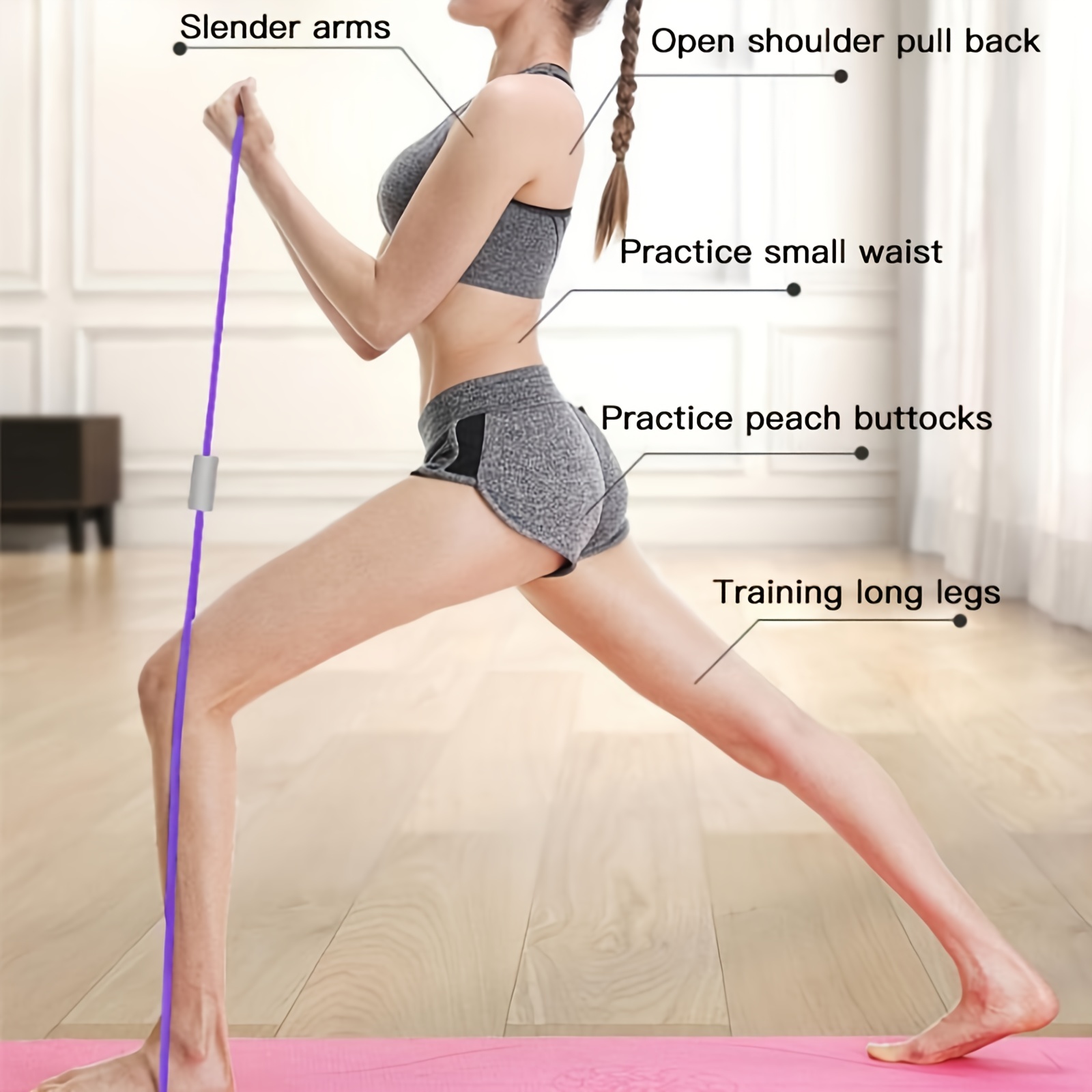 Premium Photo  Retired adult using resistance band to stretch arms  muscles, sitting on yoga mat. old woman pulling elastic belt to do physical  exercise and workout. person training with sport equipment