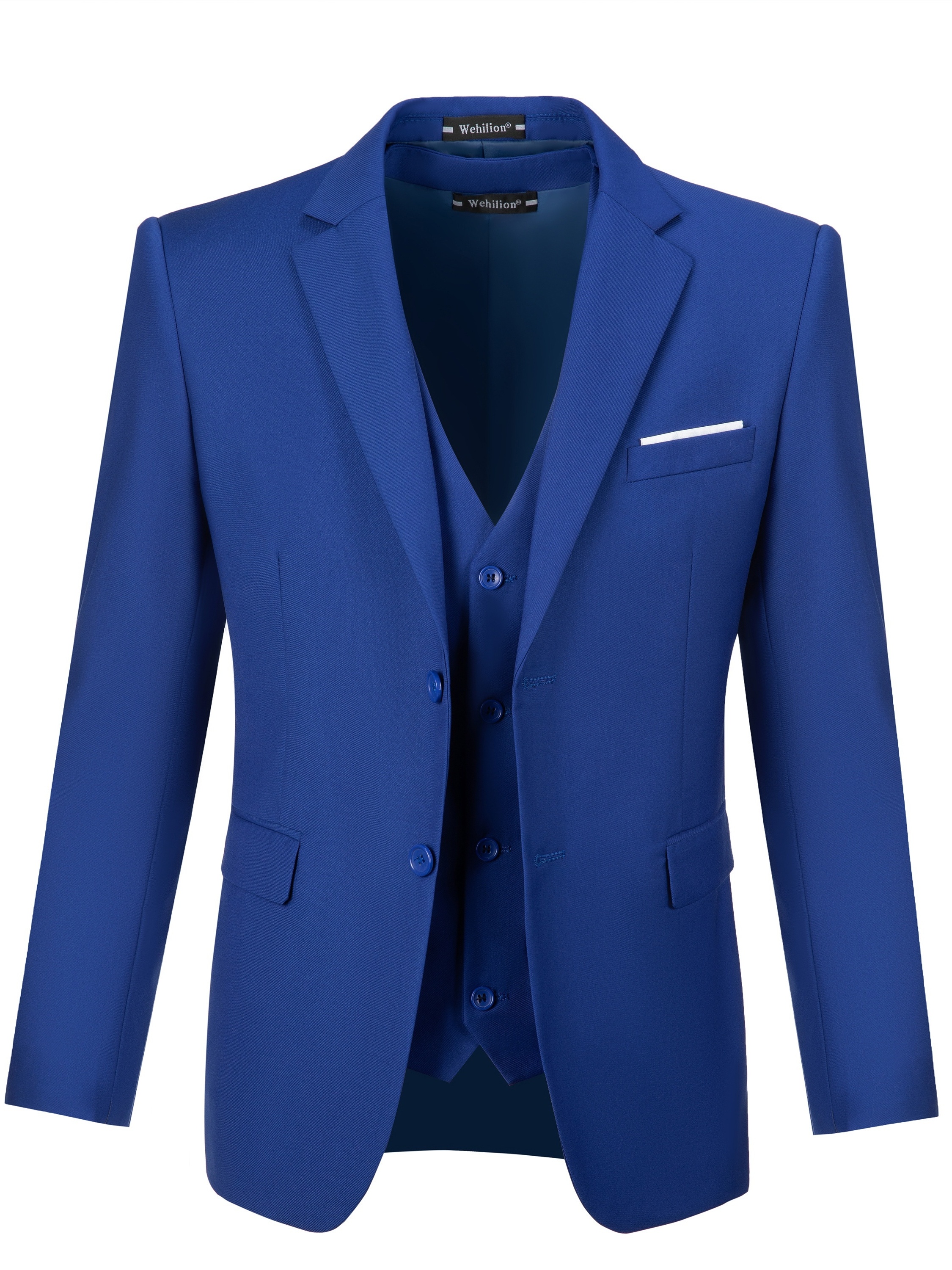 Mens Suit Wedding Party Dinner 2 peças Suit Blazer Vest, Terno