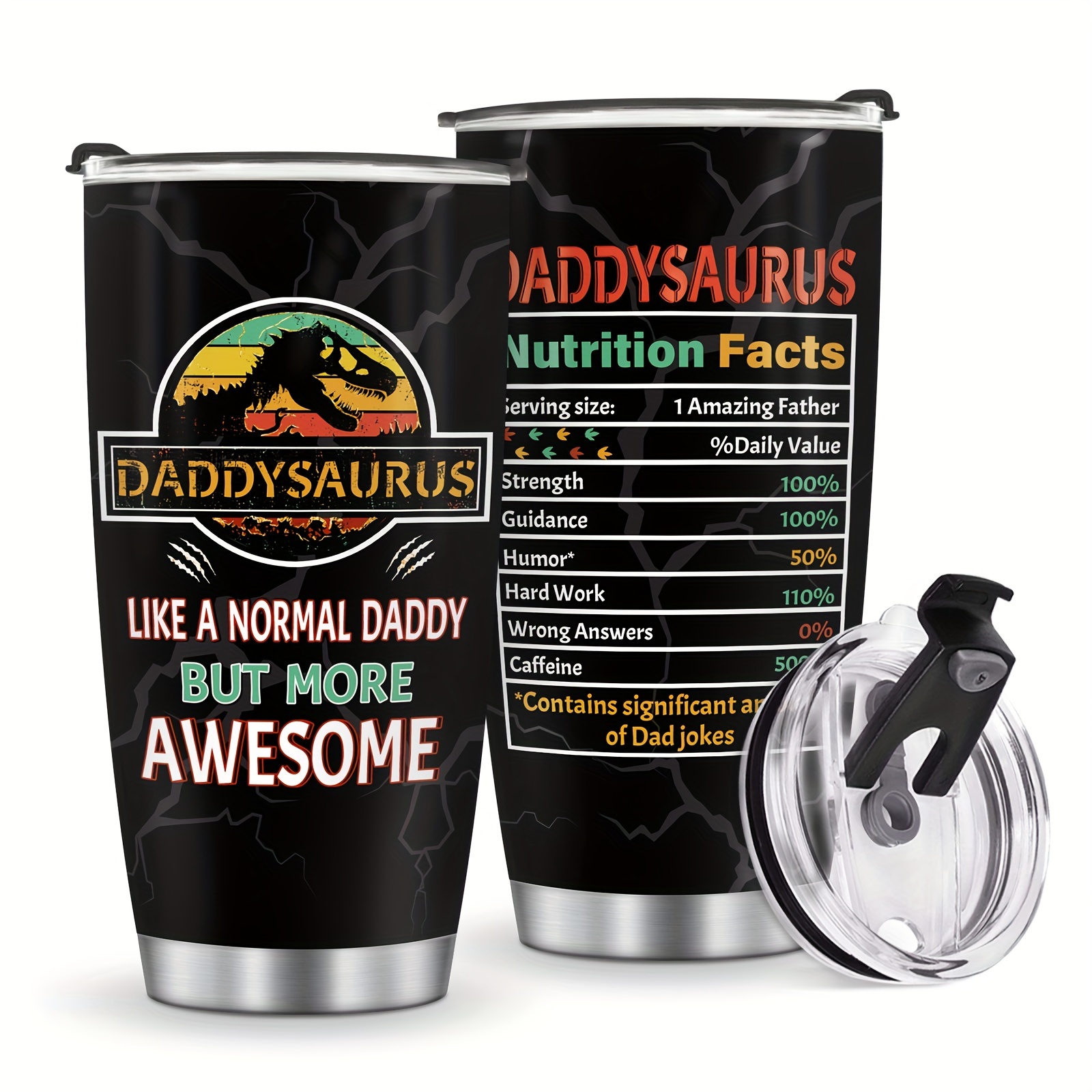 Dinosaur Tumbler Birthday Gifts For Dad/mom,unique Gifts For