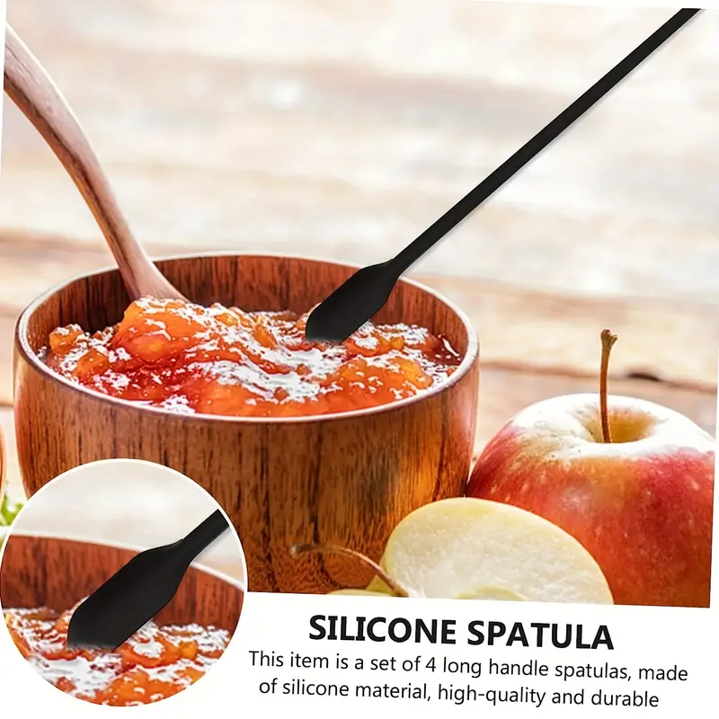 Spatula Telescoping Jar Spatula Silicone Mini Easy To Use Cream Jars Butter/