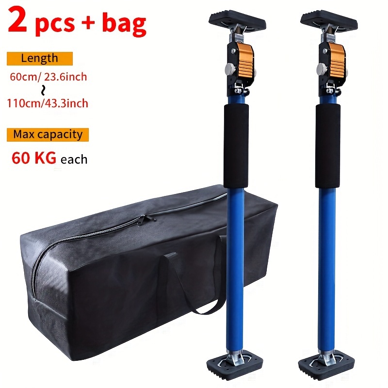 Cabinet Jack Support Pole Adjustable Steel Telescopic Quick - Temu