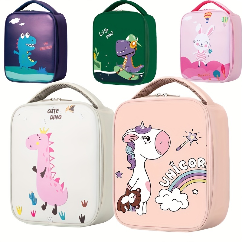 Bunnies Children's Lunch Boxes, Bunny Girl Lunch Bags Insulated