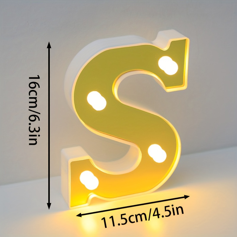 1 Stück Englische Ledbuchstabenlichter, Vorschlag