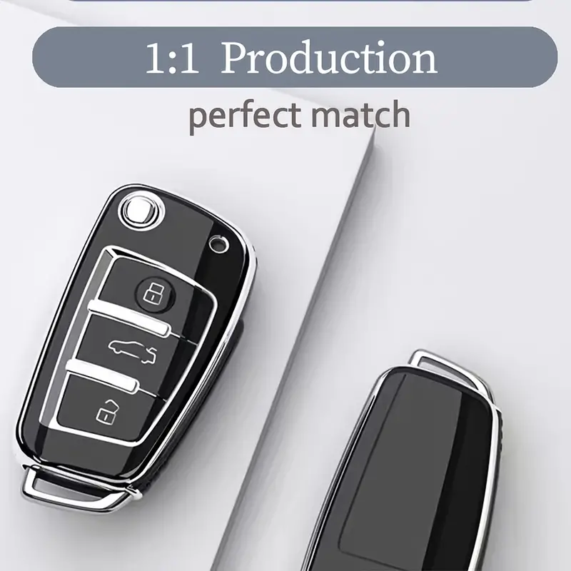 Soft Tpu Car Key Cover, Car Key Holder For Q3 Q Ai4 A Q7 A6i A7 A3