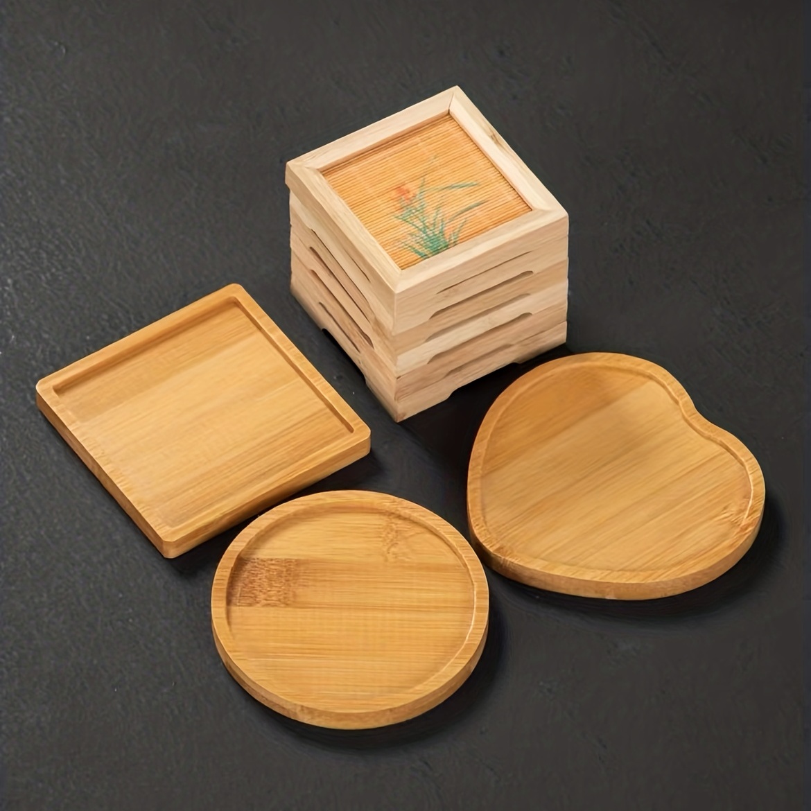 Wooden Drink Coasters