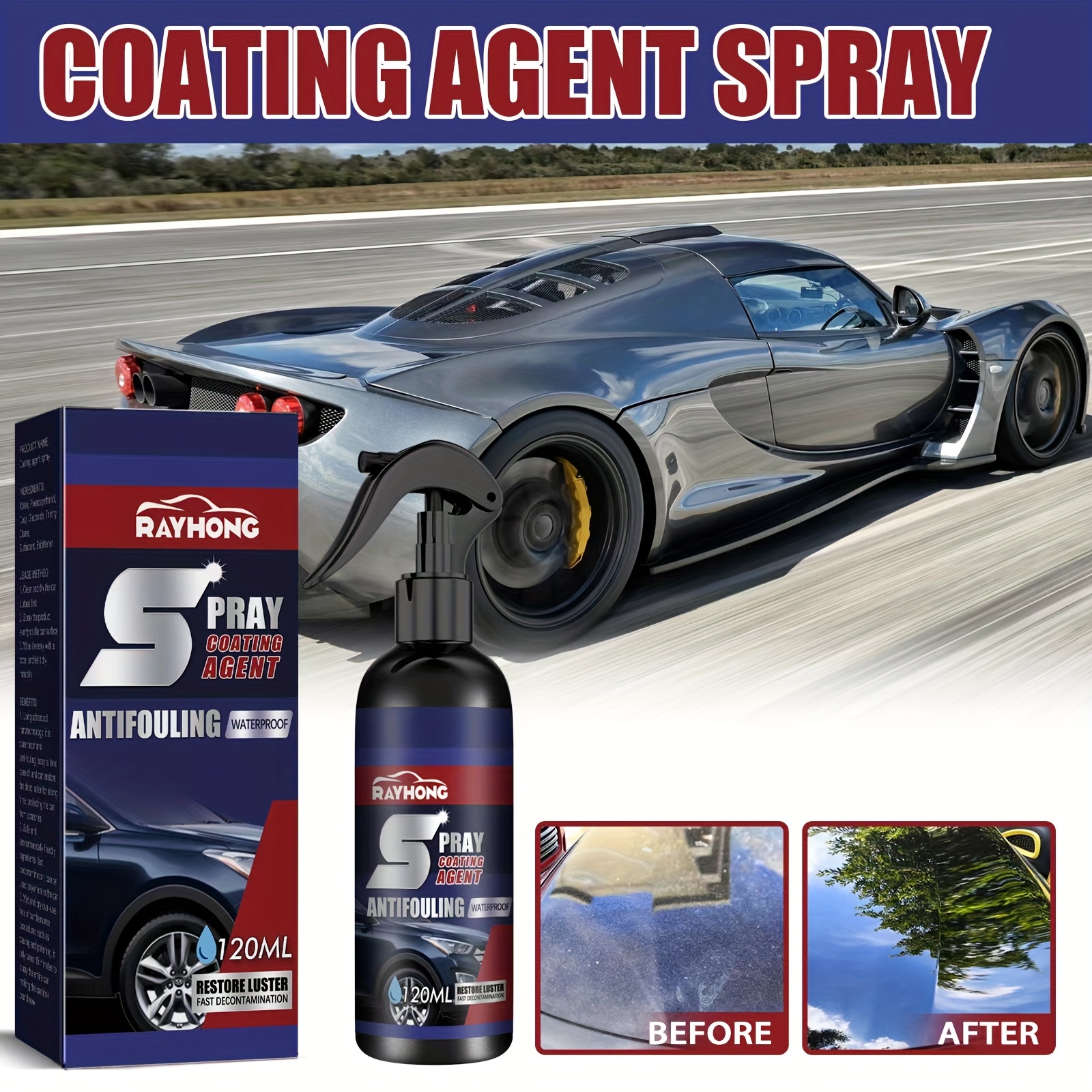  Sopami Car Spray, Sopami Car Coating Spray, 3 in 1