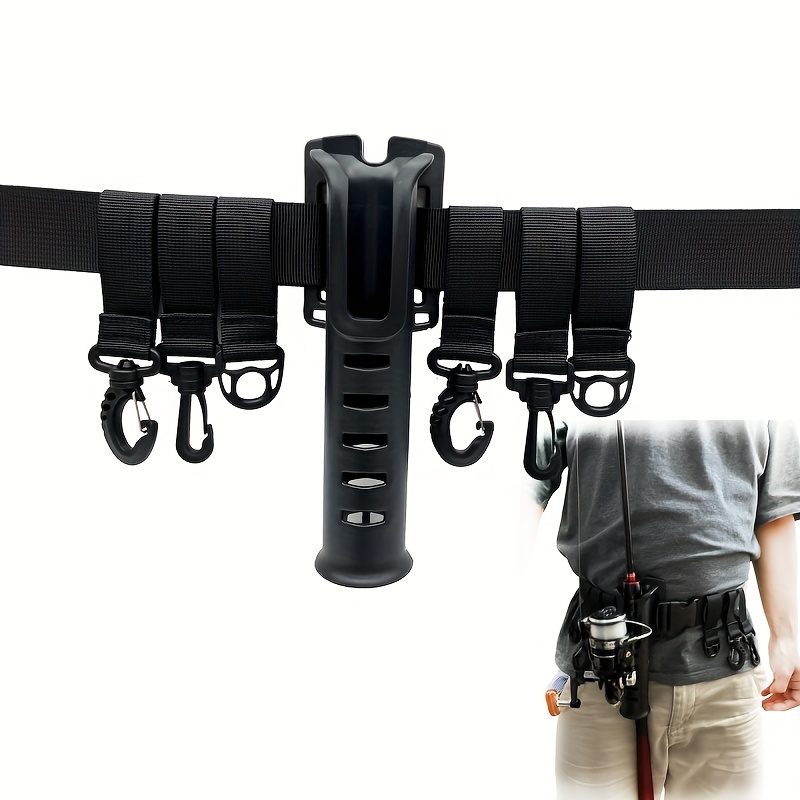 Multifunctional Fishing Belt Rod Holder Accessories Portable - Temu