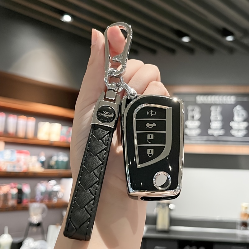 Schlüsselanhänger-Abdeckung Mit Schlüsselband, Autoschlüssel-Hülle