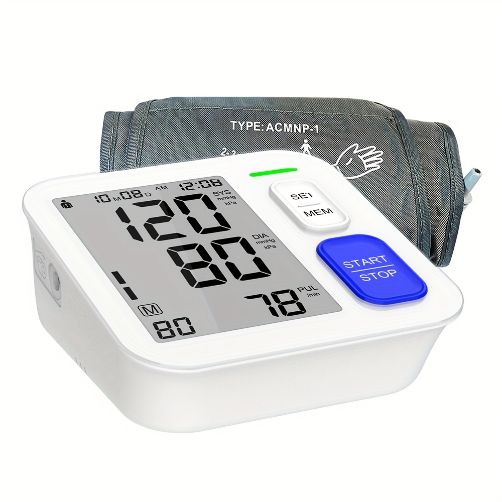 Blood Pressure Monitor Sphygmomanometer Super Large Cuff - Temu