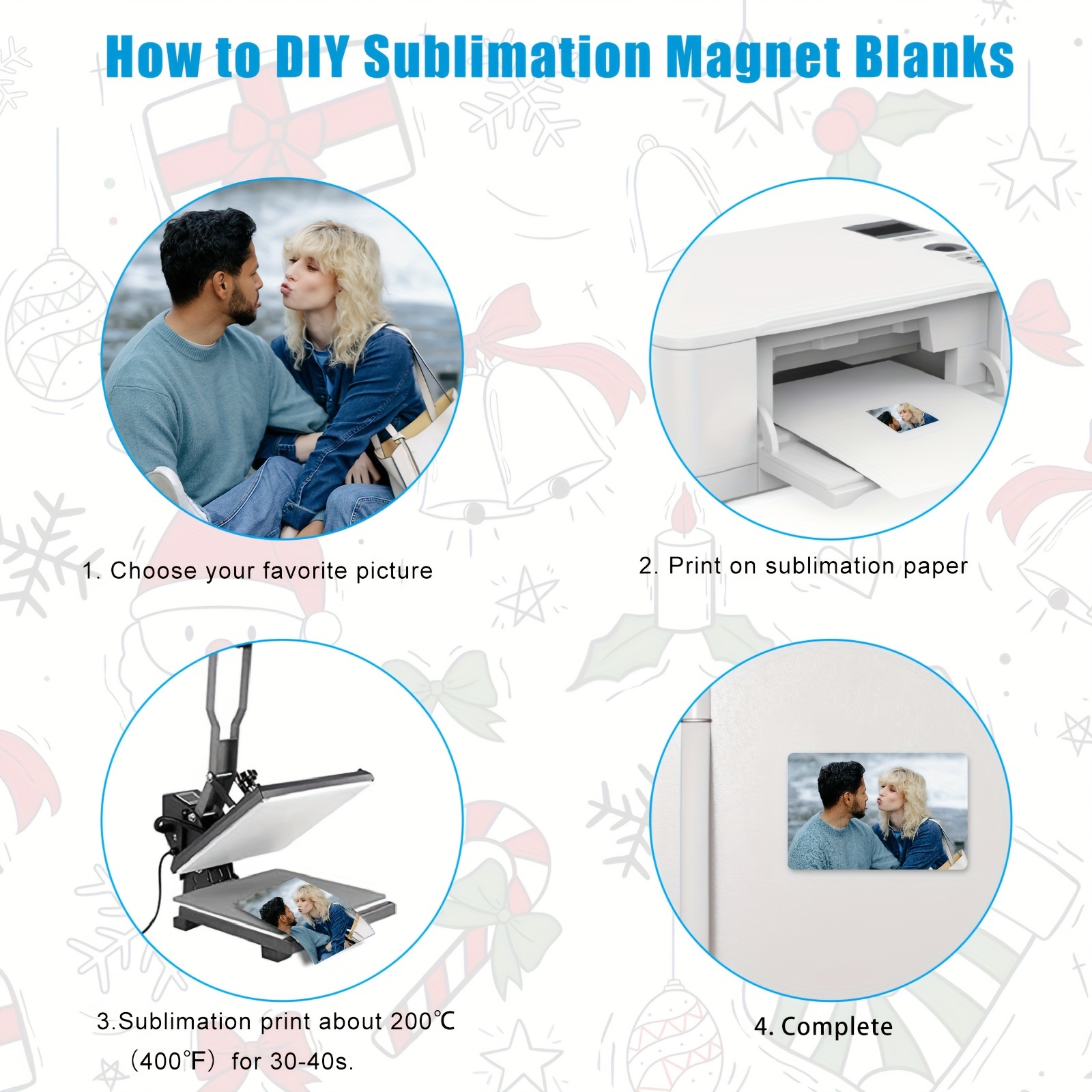 Sublimation Magnet Blanks, Personalized Sublimation Blanks Bulk