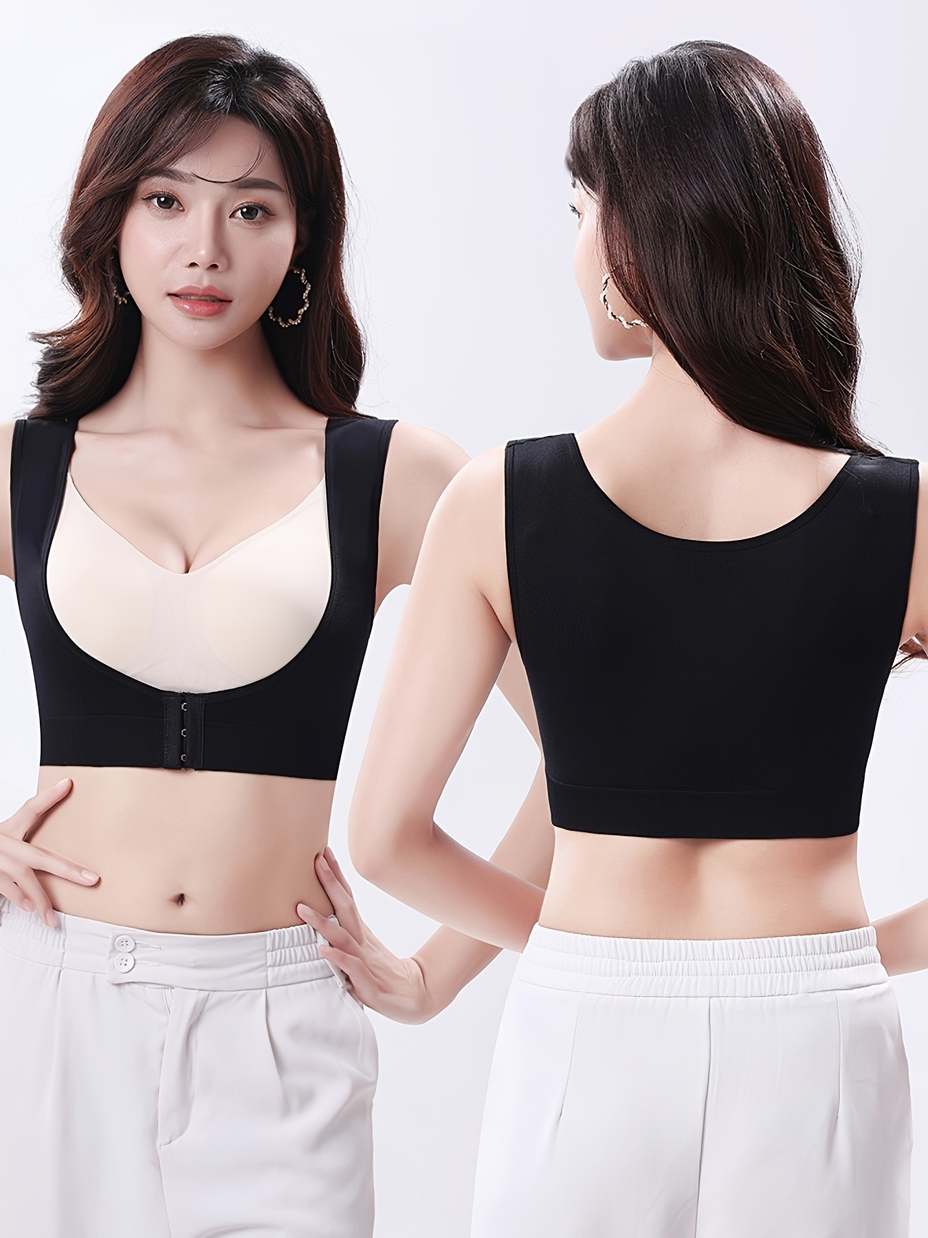 Adjustment Corrective Push Breast Support Underwear Top Anti - Temu