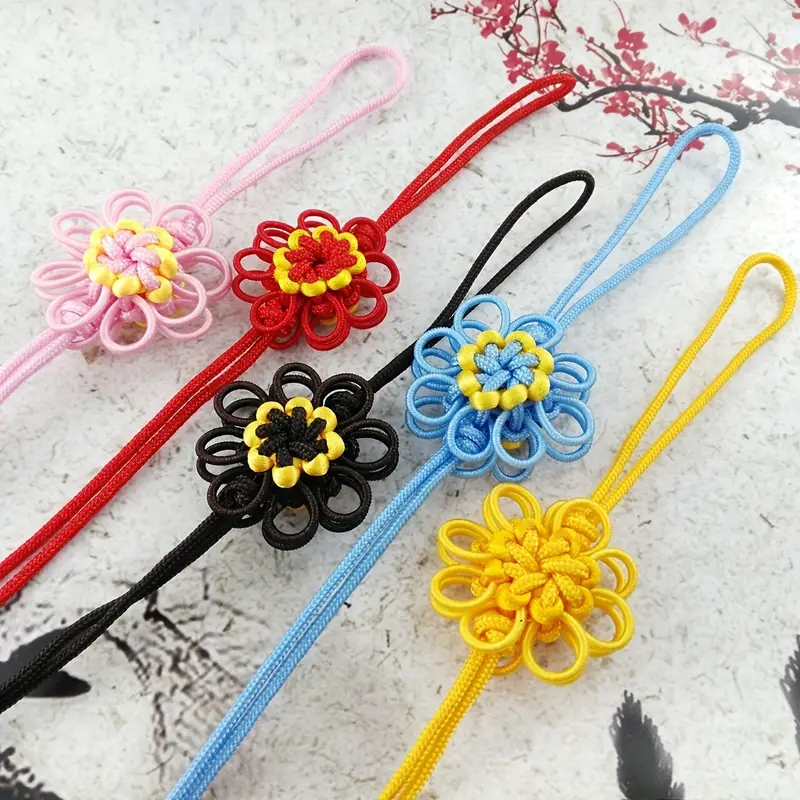 Sun Flower Chinese Knot Tassel Diy