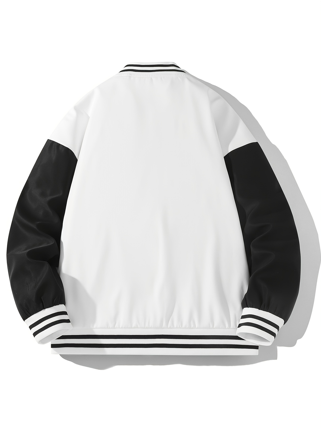 Chaqueta Béisbol Talla Grande Hombre Deportiva Informal - Temu