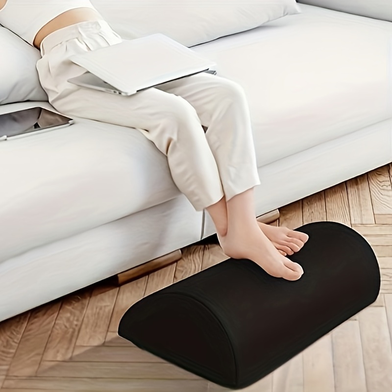 Under Desk Footrest Non-slip Massaging Footstool Feet Pillow
