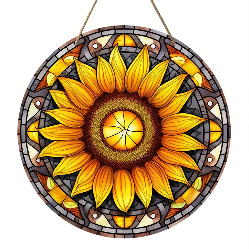 Sunflower Wooden Box Sign, Flowers Bloom Work Desk Decor For Home Bedroom  Living Room Garden Yard, Gifts - Temu