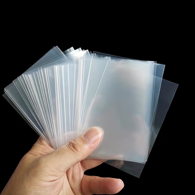Manchons de cartes Standard transparents, pochette de protection