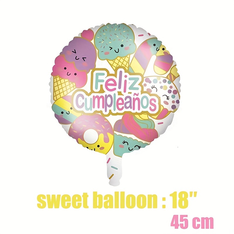Ballon alu figurine Glace -Have a Cool Birthday- 110cm