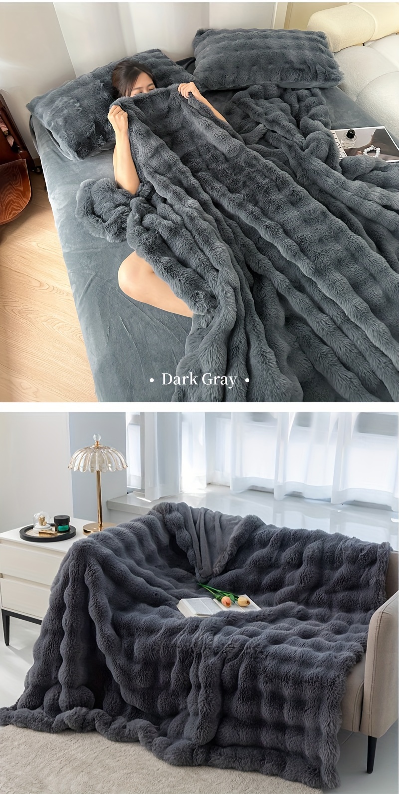 Decke mit Kapuze, Klimaanlage, Decke, Überwurfdecke für Auto-Napping-Sofa