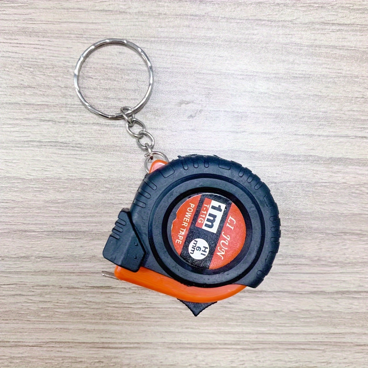 Roulette Measuring Keychain, Measuring Tape Keychain
