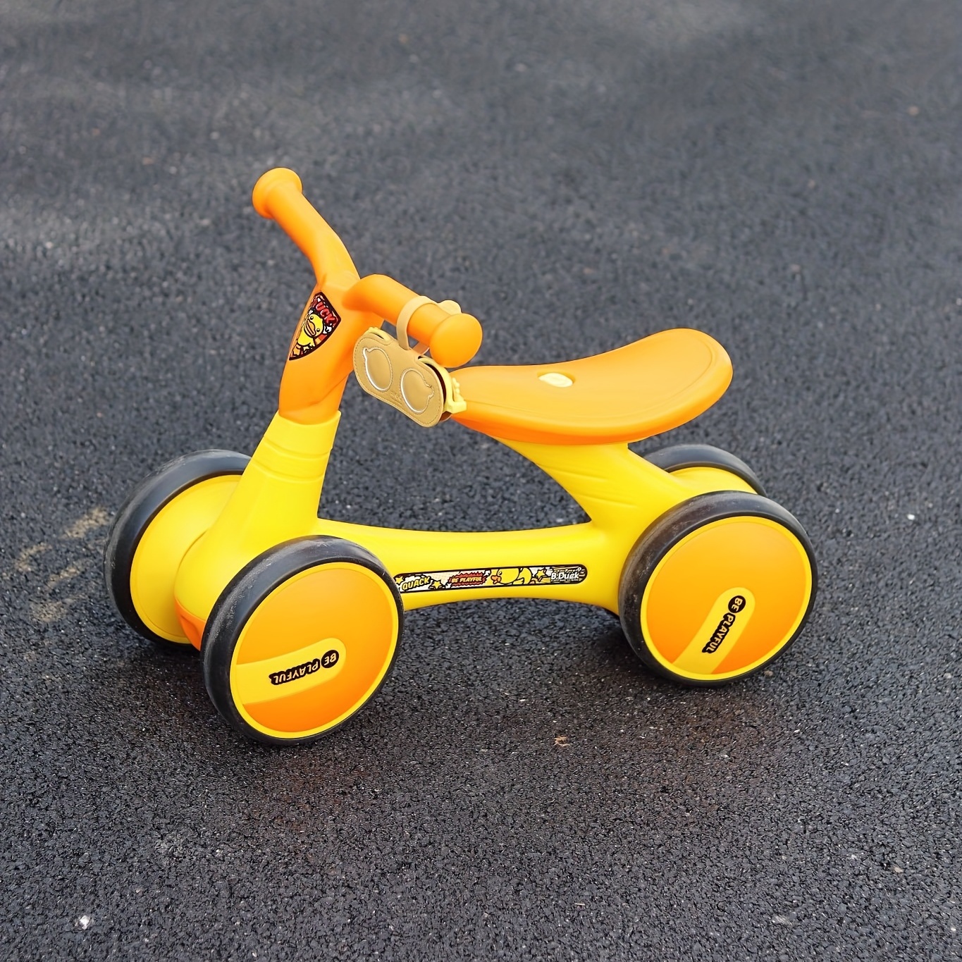 Little Yellow Duck Balance Bike Niños 2 Años Entrada - Temu