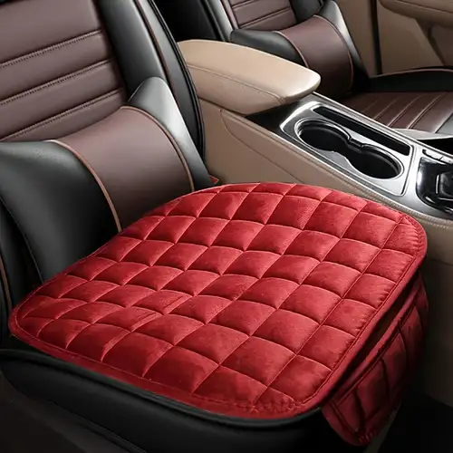 Car Seat Cushion Non slip Rubber Bottom Storage Pouch - Temu