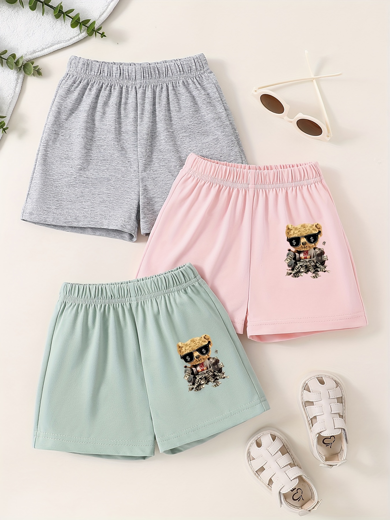 Baby girl athletic sales shorts