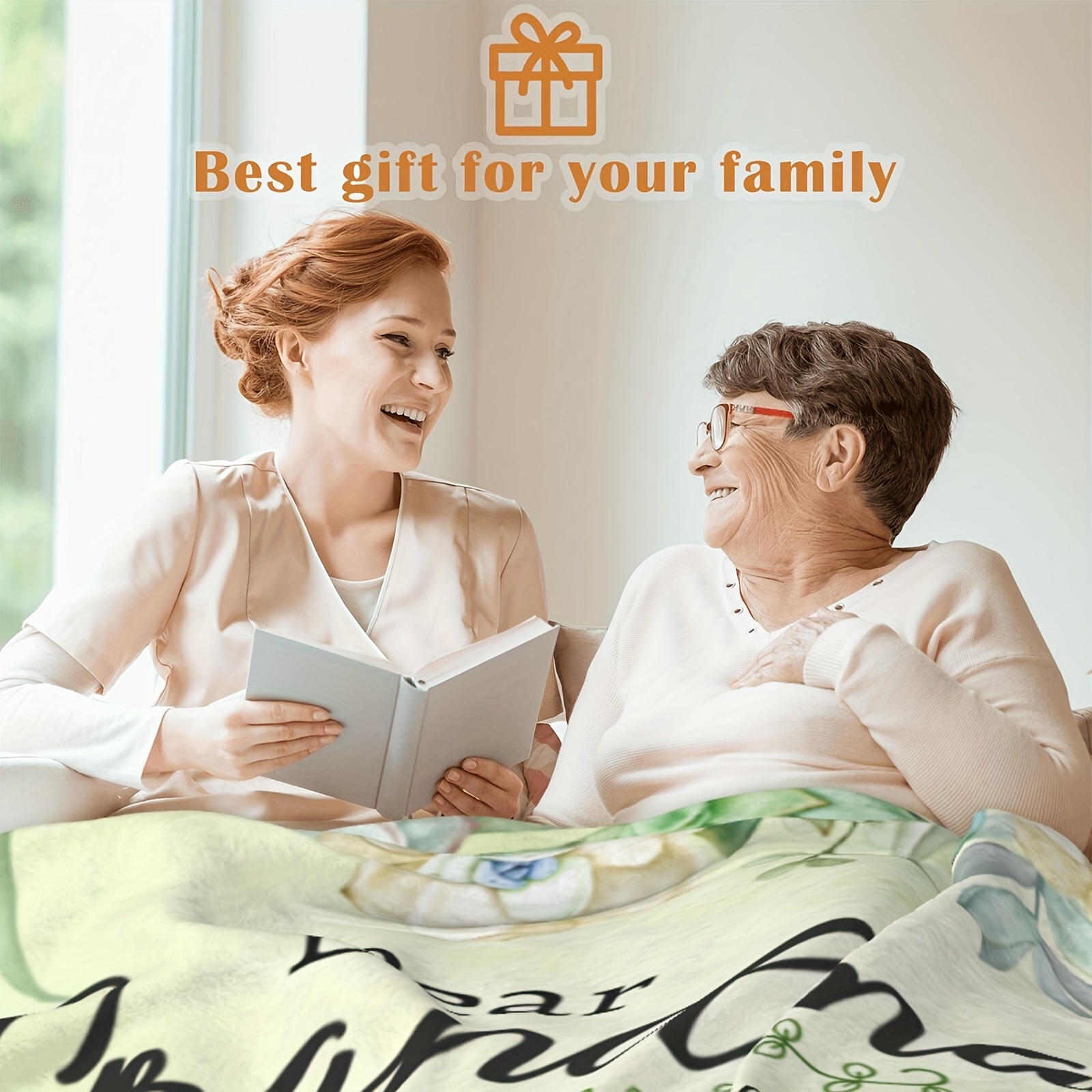Grandma Gifts Blanket, Gifts for Grandma Throw Blanket Grandma Birthday  Gifts, Great Grandma Gifts from Grandchildren, Best Grandma Gift Ideas