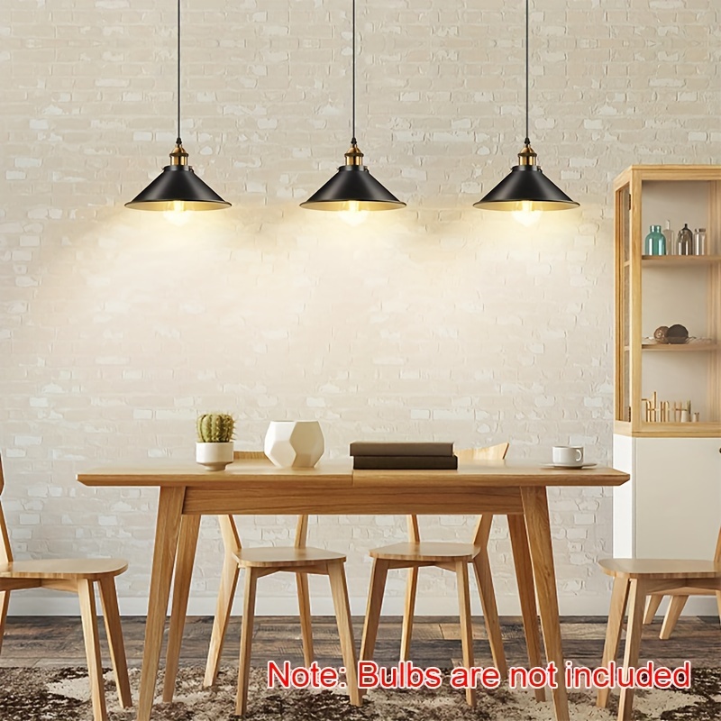 Industrial Pendant Light E27 Base Vintage Retro Fixture