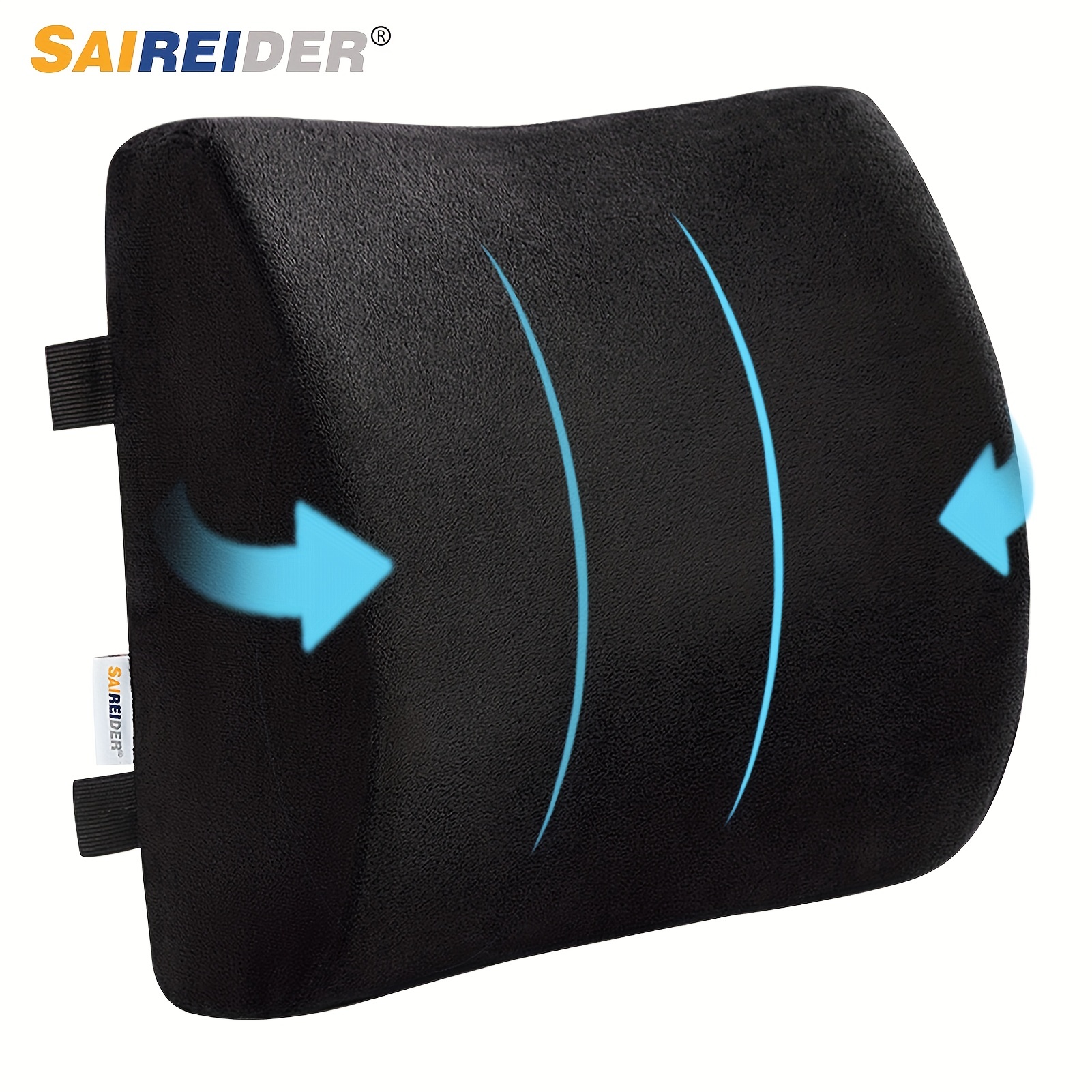 Lumbar Support Pillow For Office Chairs Back Support Pillow - Temu