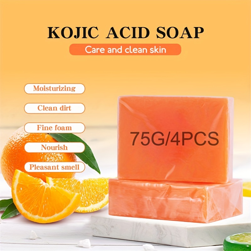 Vegan Kojic Acid Soap Reduce Dark Spots And Exfoliate - Temu Canada