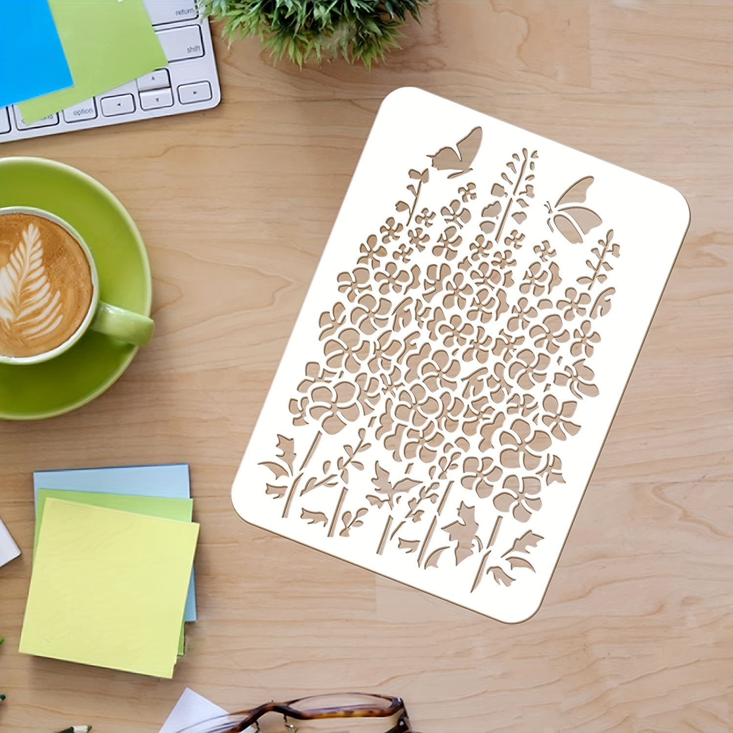 Grass Stencils Reusable Temu