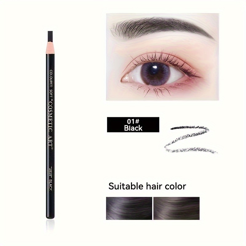 Acfun 5er Set Peel-Off Augenbrauenstifte – 5 Farben, Abziehbar, Für Präzise Brauen & Make-up