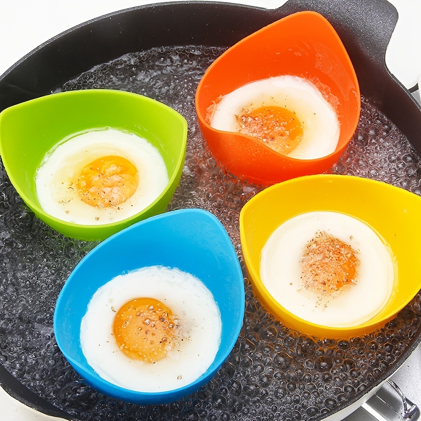 Simple And Easy Egg Hole Puncher Egg Piercer Egg Separators Egg Poacher Pan  2pcs