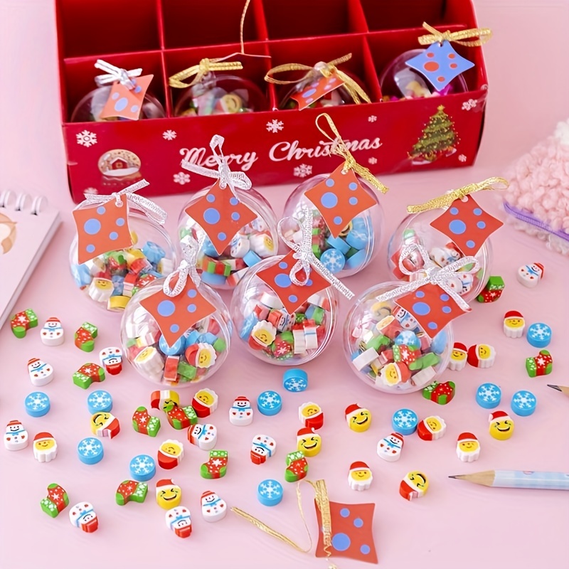 Christmas Mini Eraser Christmas Tree Decoration Eraser - Temu