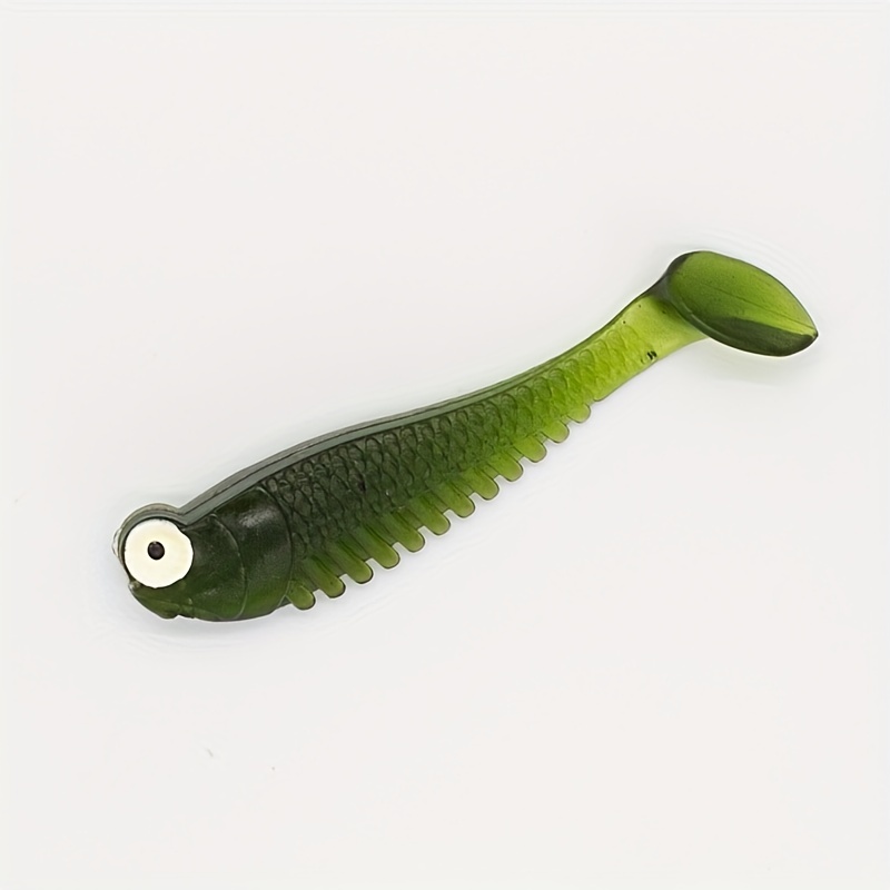 Soft Fishing Lures Kit Bass Trout Crappie Soft Paddle Tail - Temu