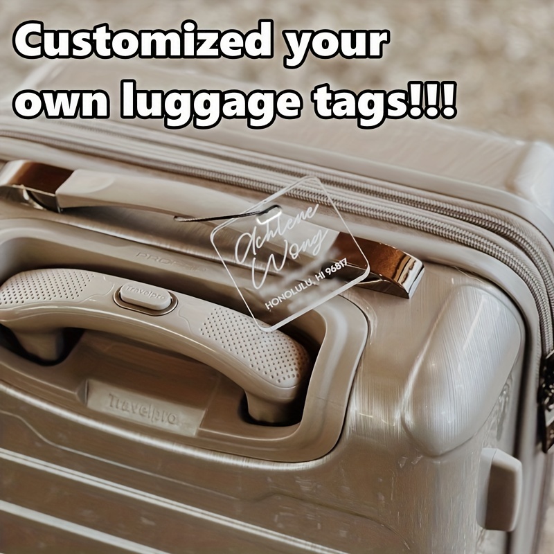 Personalised Luggage Tag Label Bag Tag Baggage Name Tags Custom Metal  Luggage Tag Handbag Portable Tag Travel Accessories - AliExpress