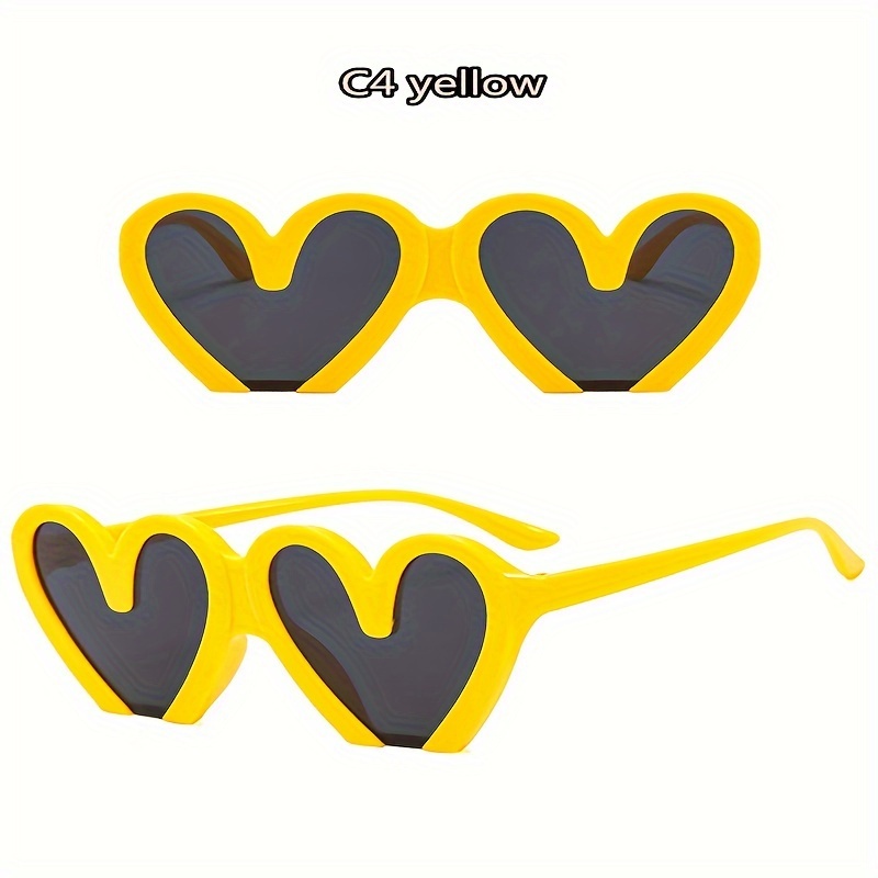 Sweet Cool Funny Oversize Heart Shape Sunglasses Boys Girls - Temu Germany