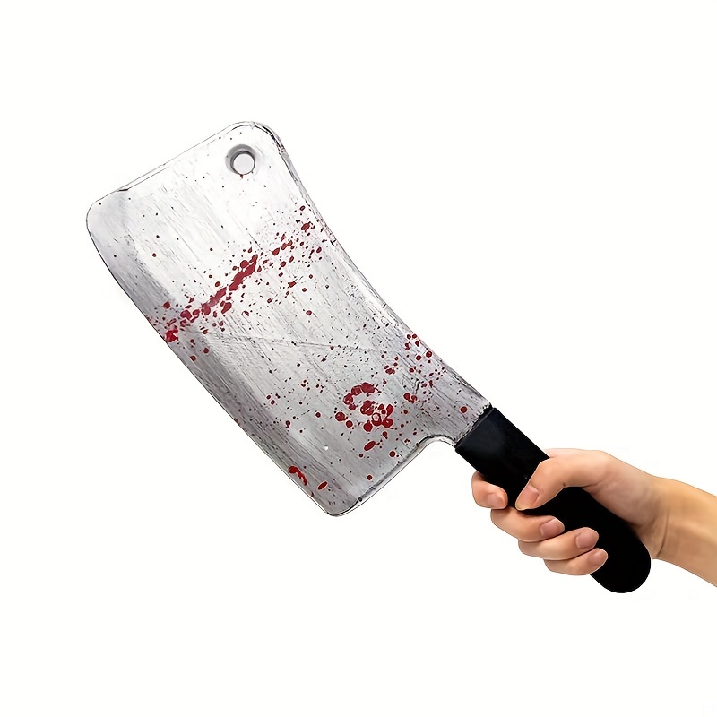 Toyfunny Halloween Funny Tricky Bloody Sharp Knife Simulation Plastic Knife