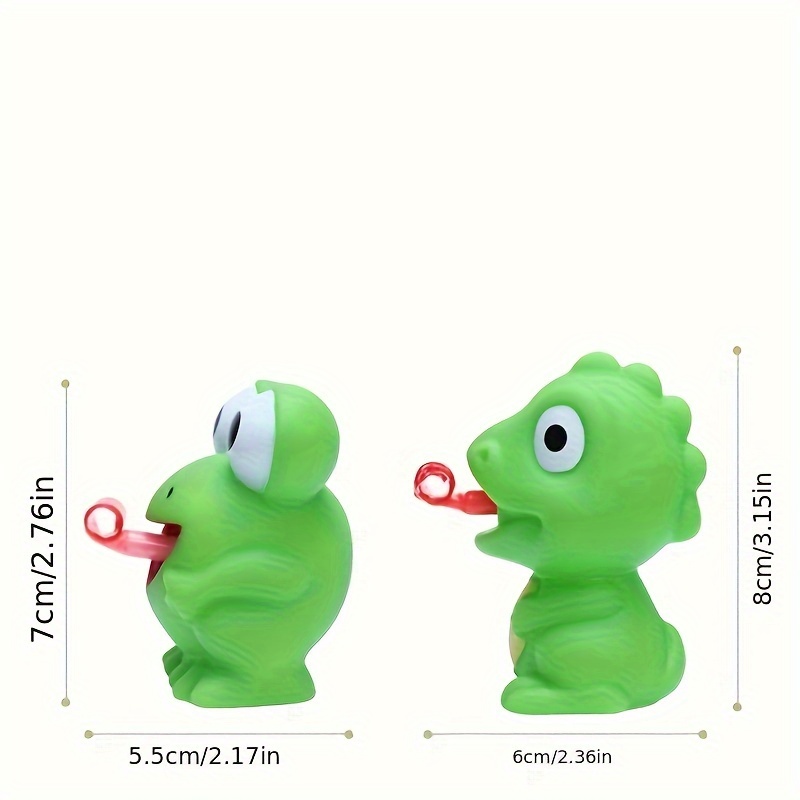 1pc Crazy tongue-spitting frog, Funny frog, lt ls A Toy That Can Handle  Your Stress, And When You Feel Frustrated, Squeeze It Like Crazy