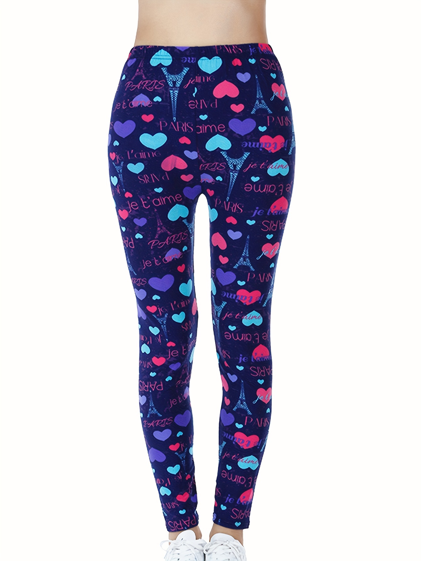 Color Splash Plus Size Leggings