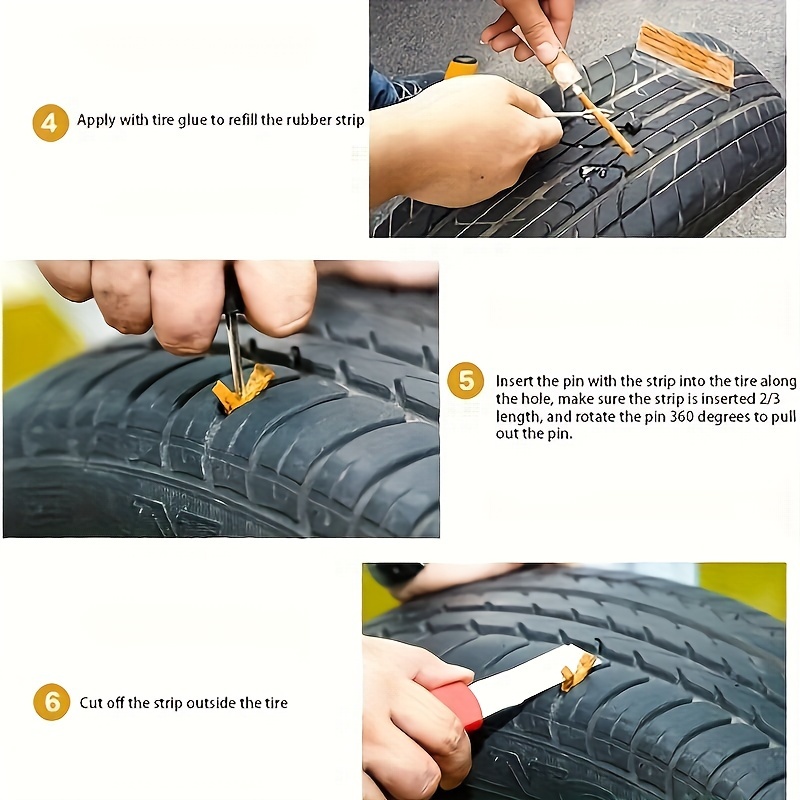 Réparation instantanée de pneus de voiture colle liquide colle caoutchouc  solide = xp