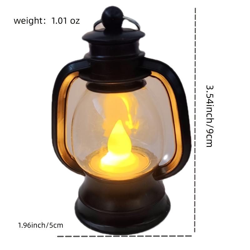 24 Pcs Christmas Vintage Candle Lantern LED Lantern with