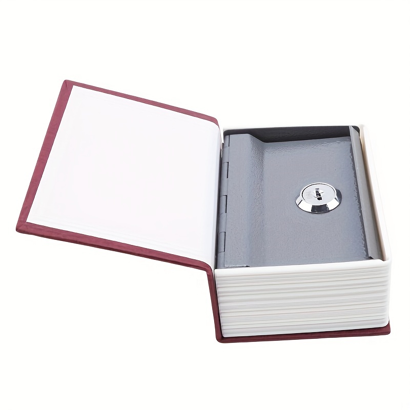 1 Mini Alcancía Divertida En Forma Libro Caja Fuerte Pequeña - Temu
