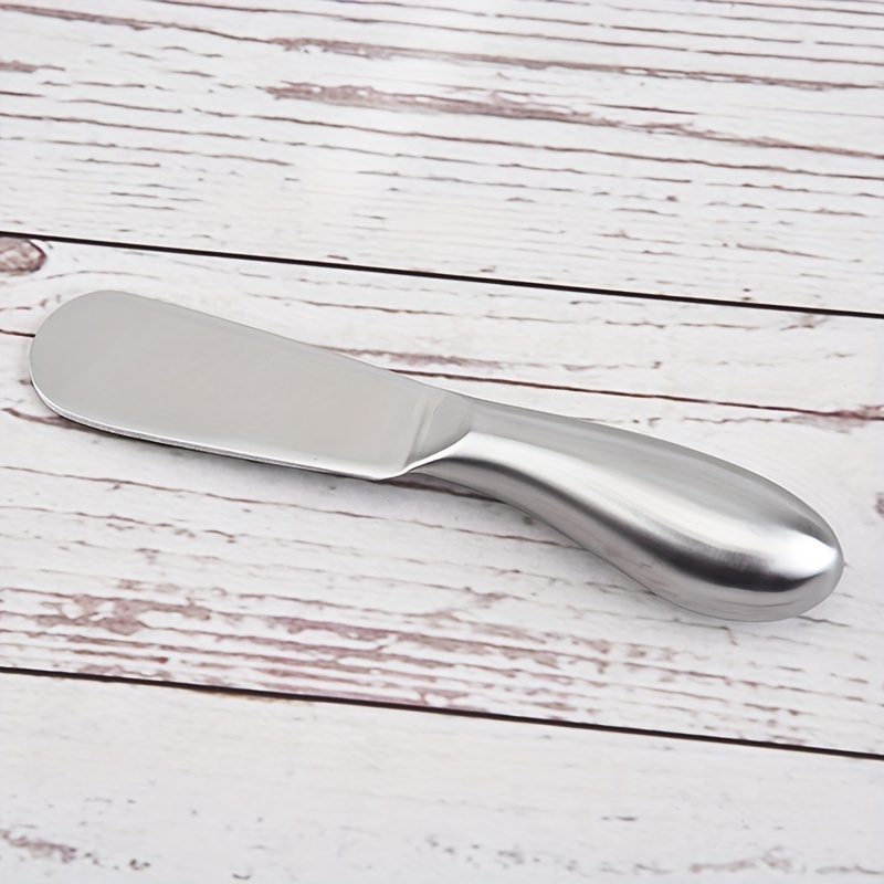 Long Handle Stainless Steel Butter Knife Spatula Perfect For - Temu