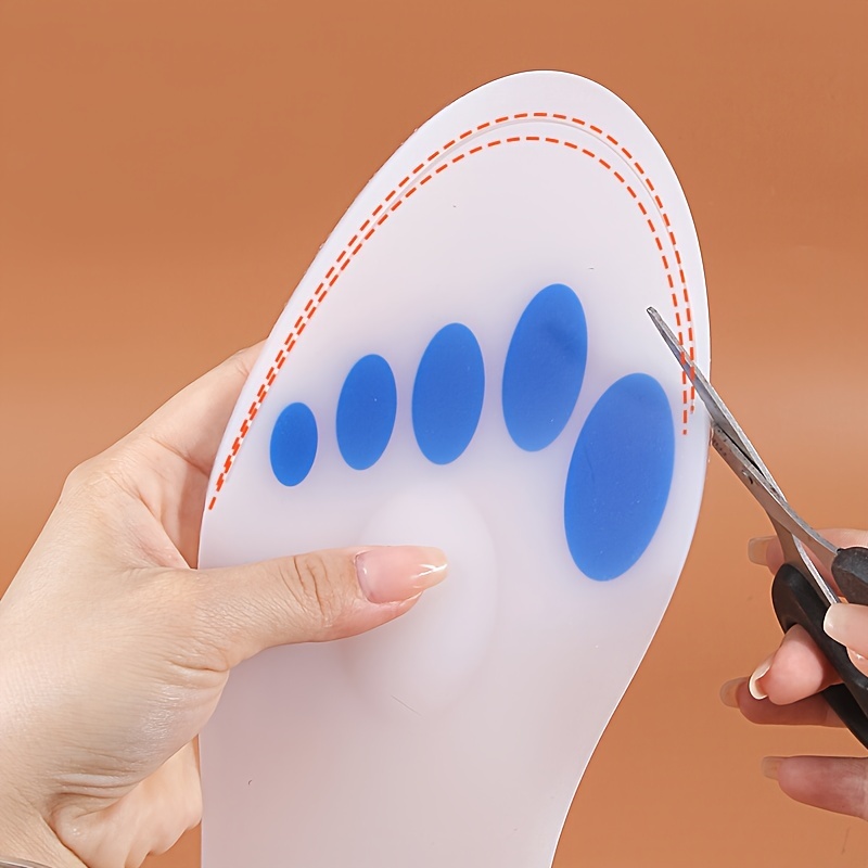 Silicone sole for flat on sale foot