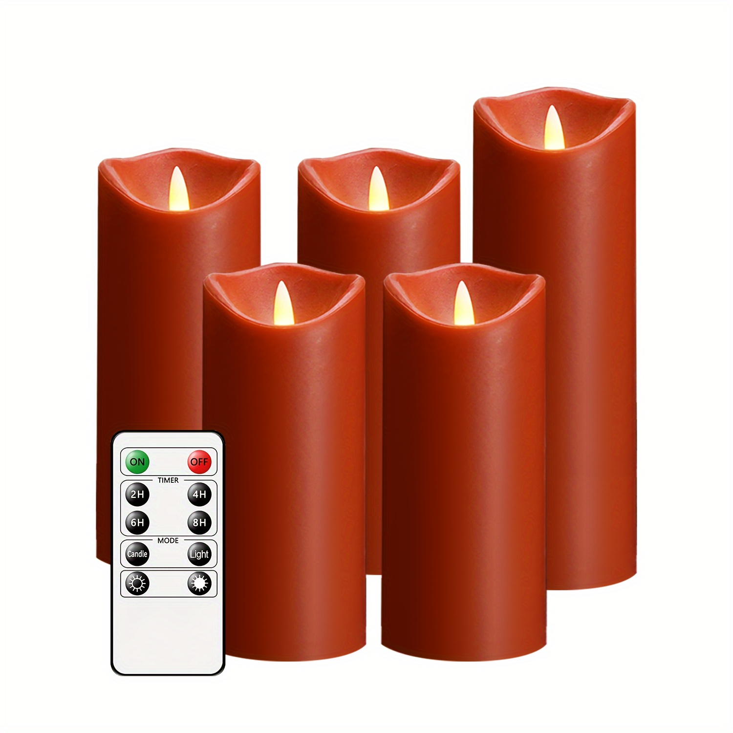 3/6/8/12pcs Bougie Sans Flamme Vacillante Bougies LED - Temu Canada