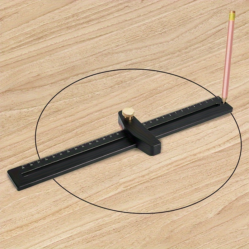 Adjustable Drawing Circle Ruler Aluminum Compass Scribe - Temu