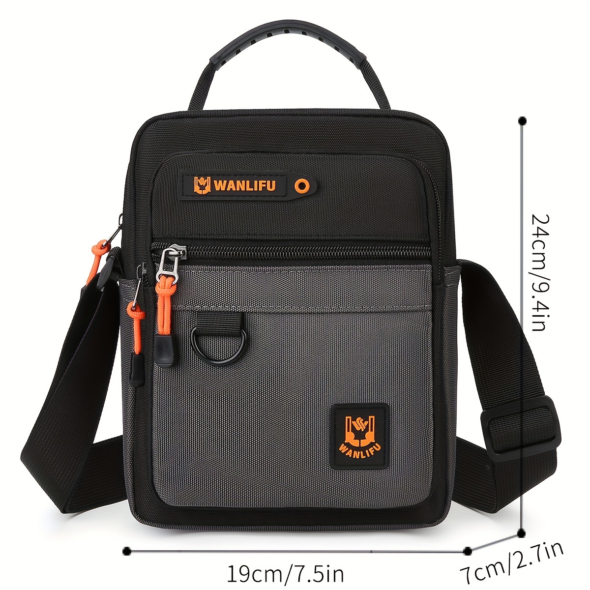 Mens sports 2025 messenger bag